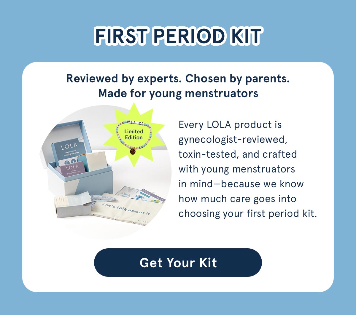 First Period Kit