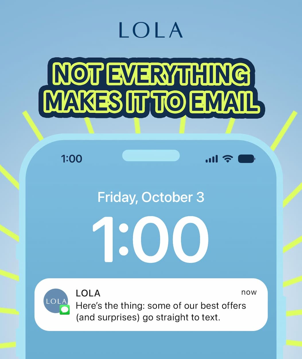 Not everything makes it to email