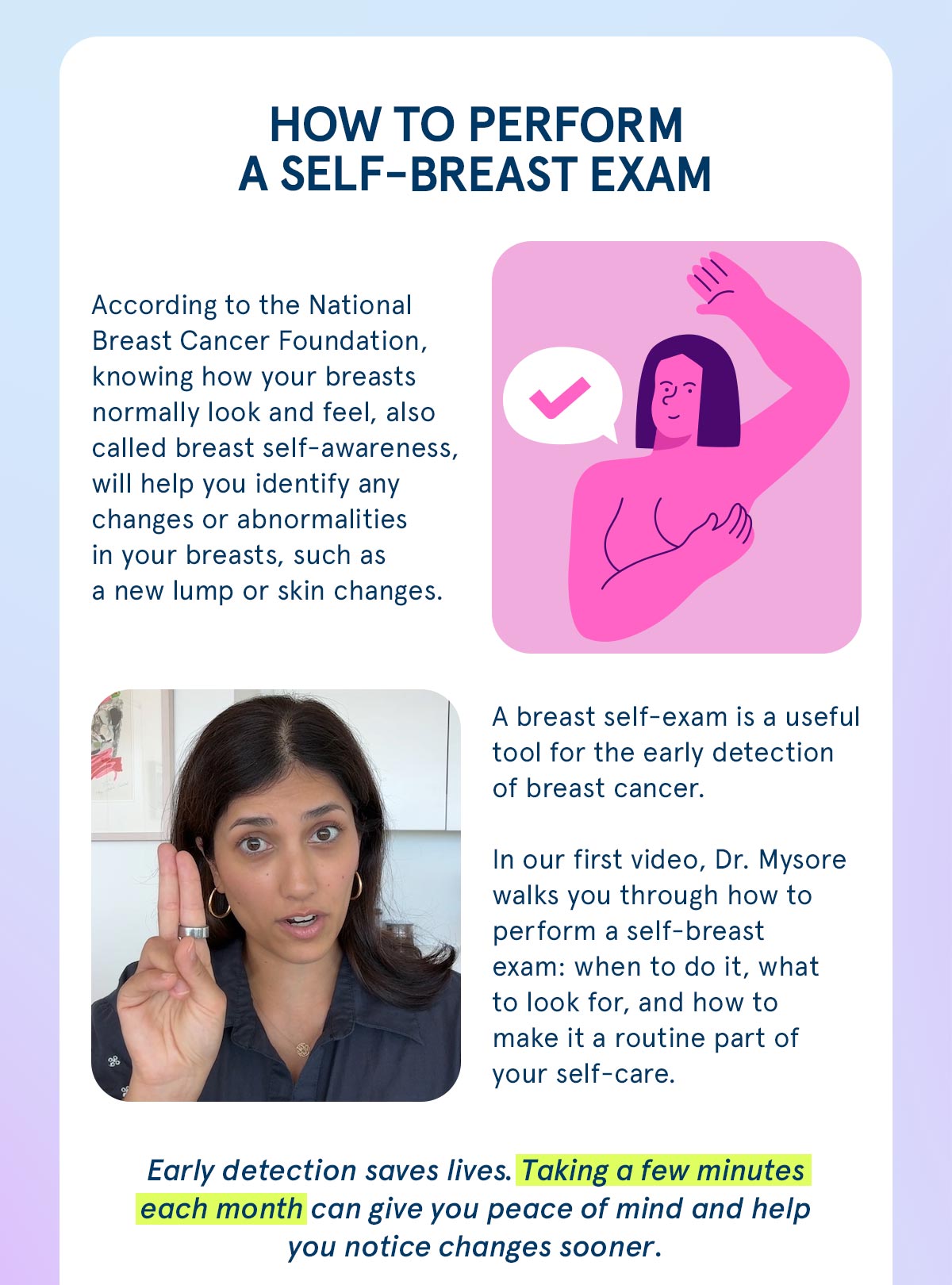 How to Perform a Self-Breast Exam