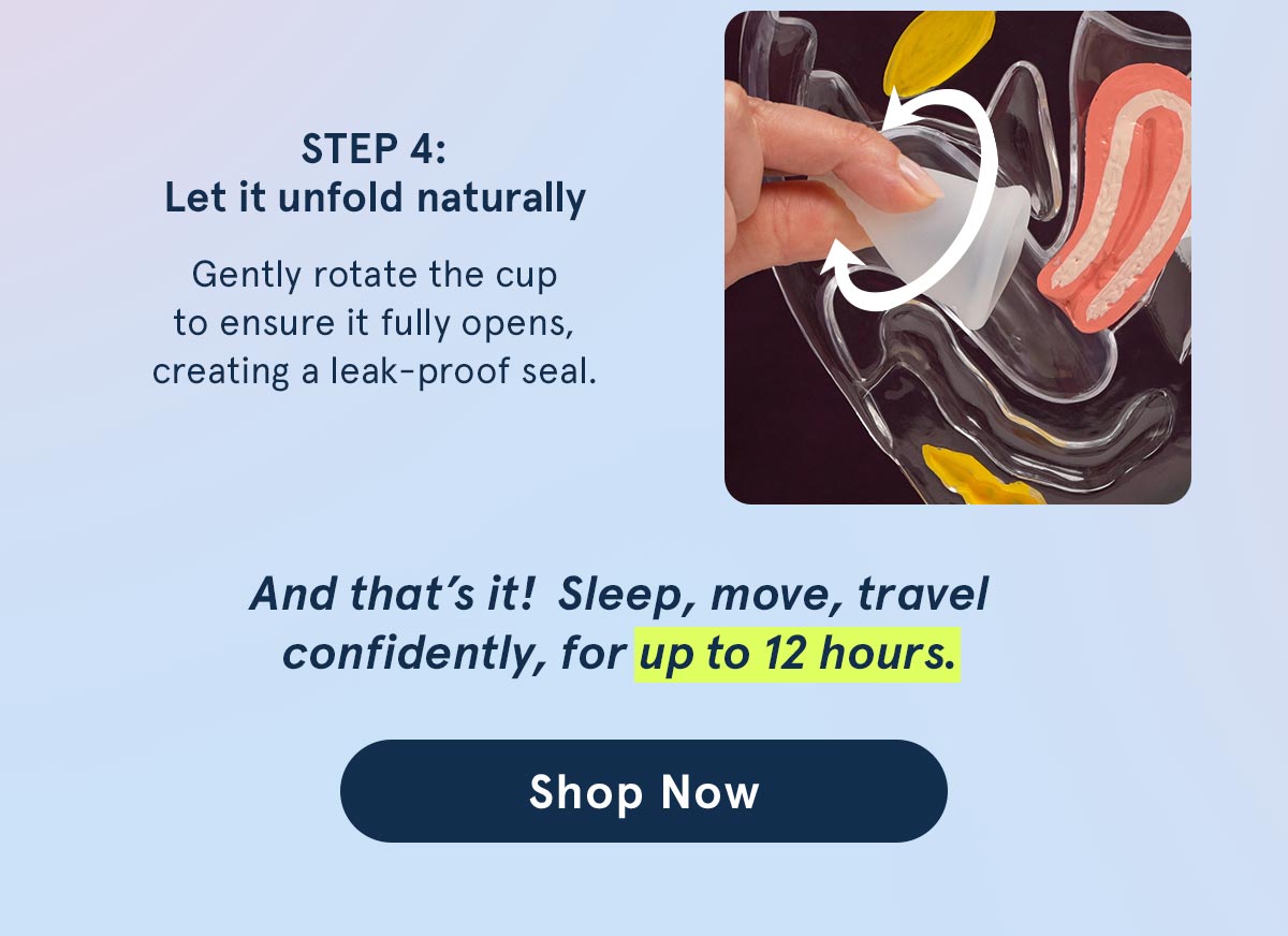 Step 4: Let it unfold naturally