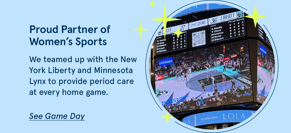 Proud Partner of Women's Sports