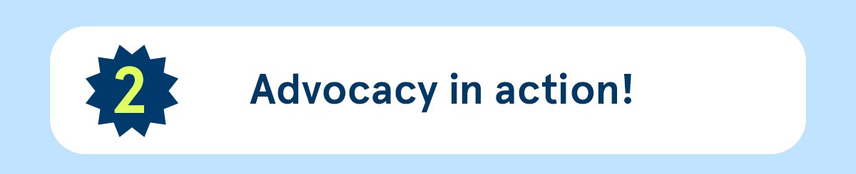 Advocacy in Action