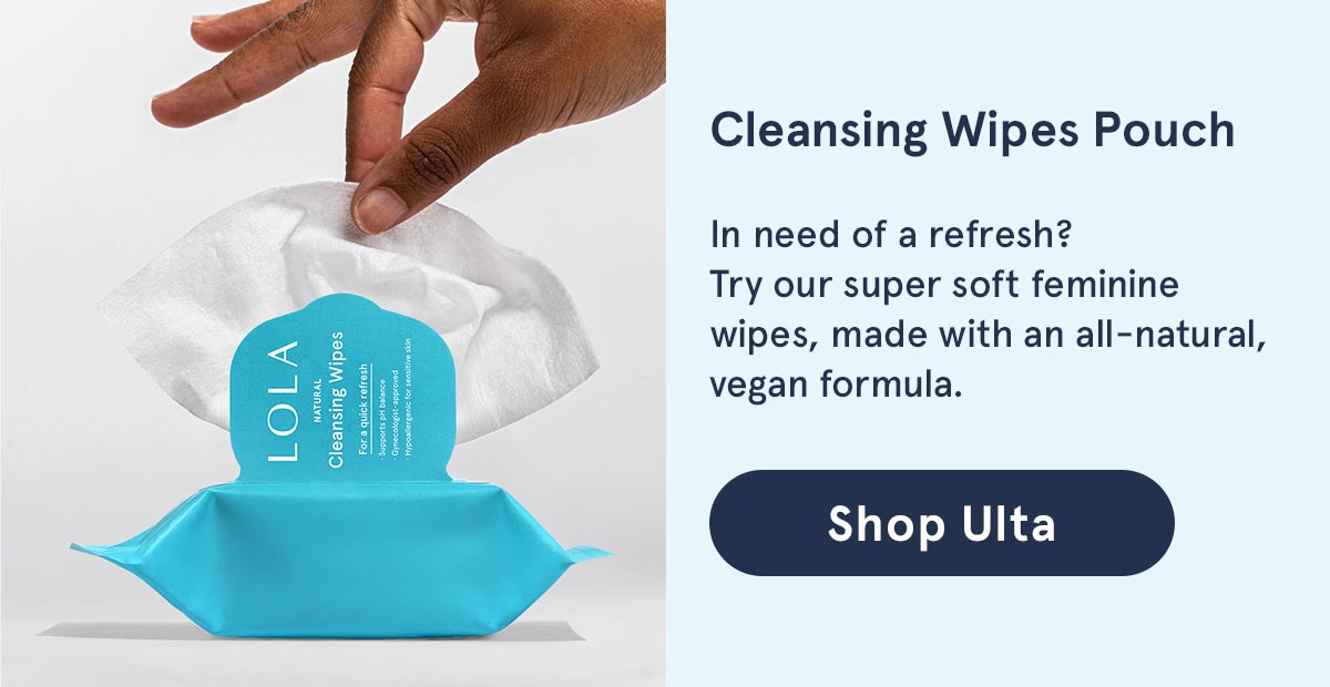 Cleansing Wipe Pouch