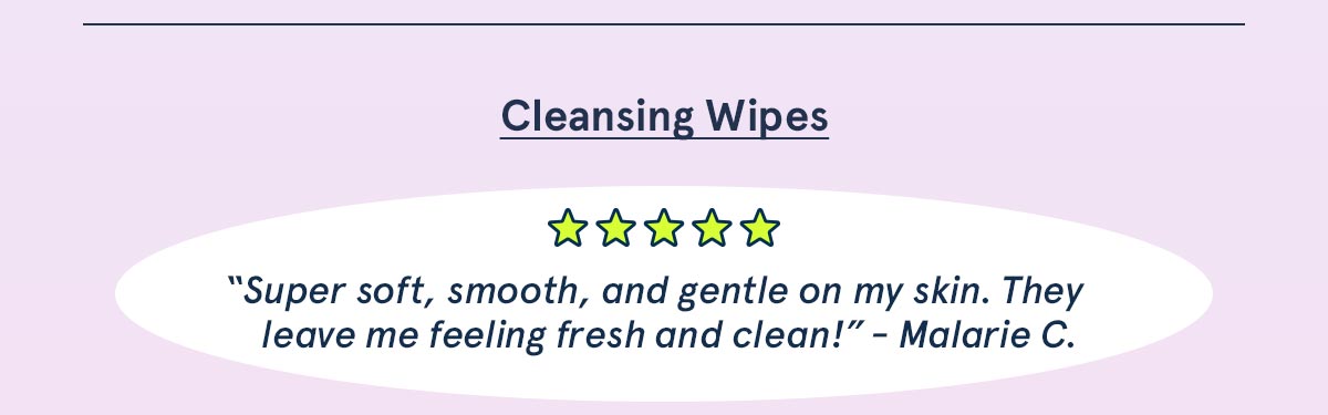 Cleansing Wipes