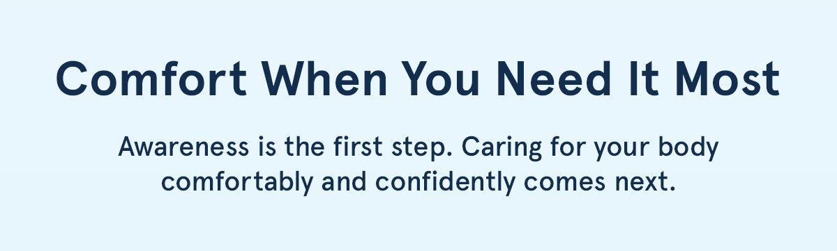 Comfort When You Need It Most