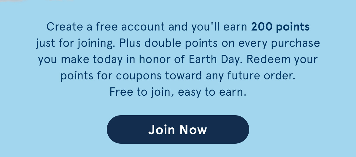 Earn Double Points