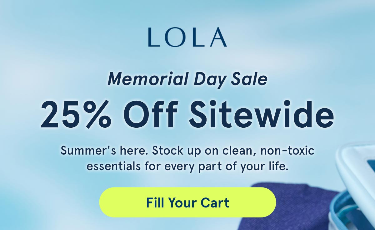 Memorial Day Sale Starts Now - 25% Off