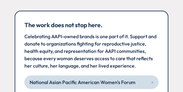 National Asian Pacific American Women’s Forum (NAPAWF)