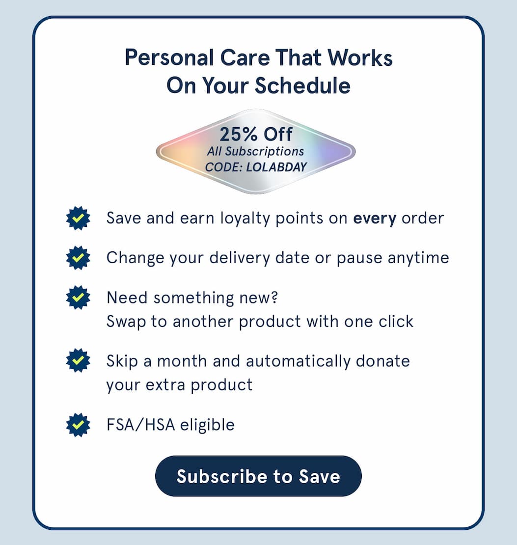 25% off subscriptions