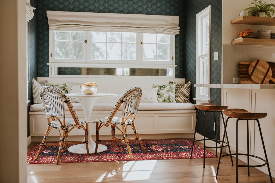 My Magic Carpet's Ramage Indigo Dining Room