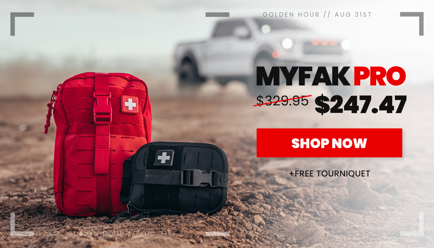 MyFAK Pro Shop Now! 
