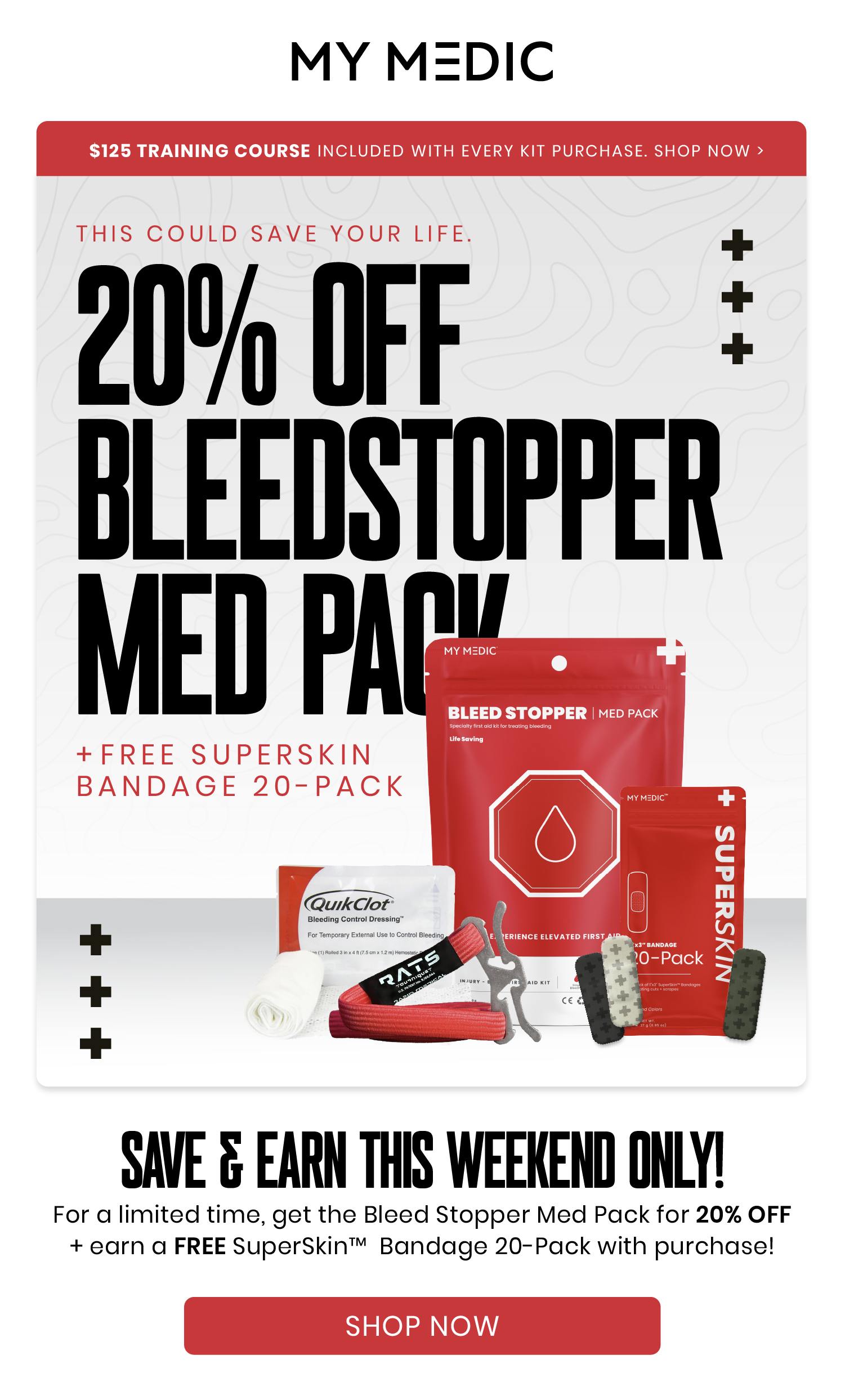 Bleed Stopper 20% OFF!