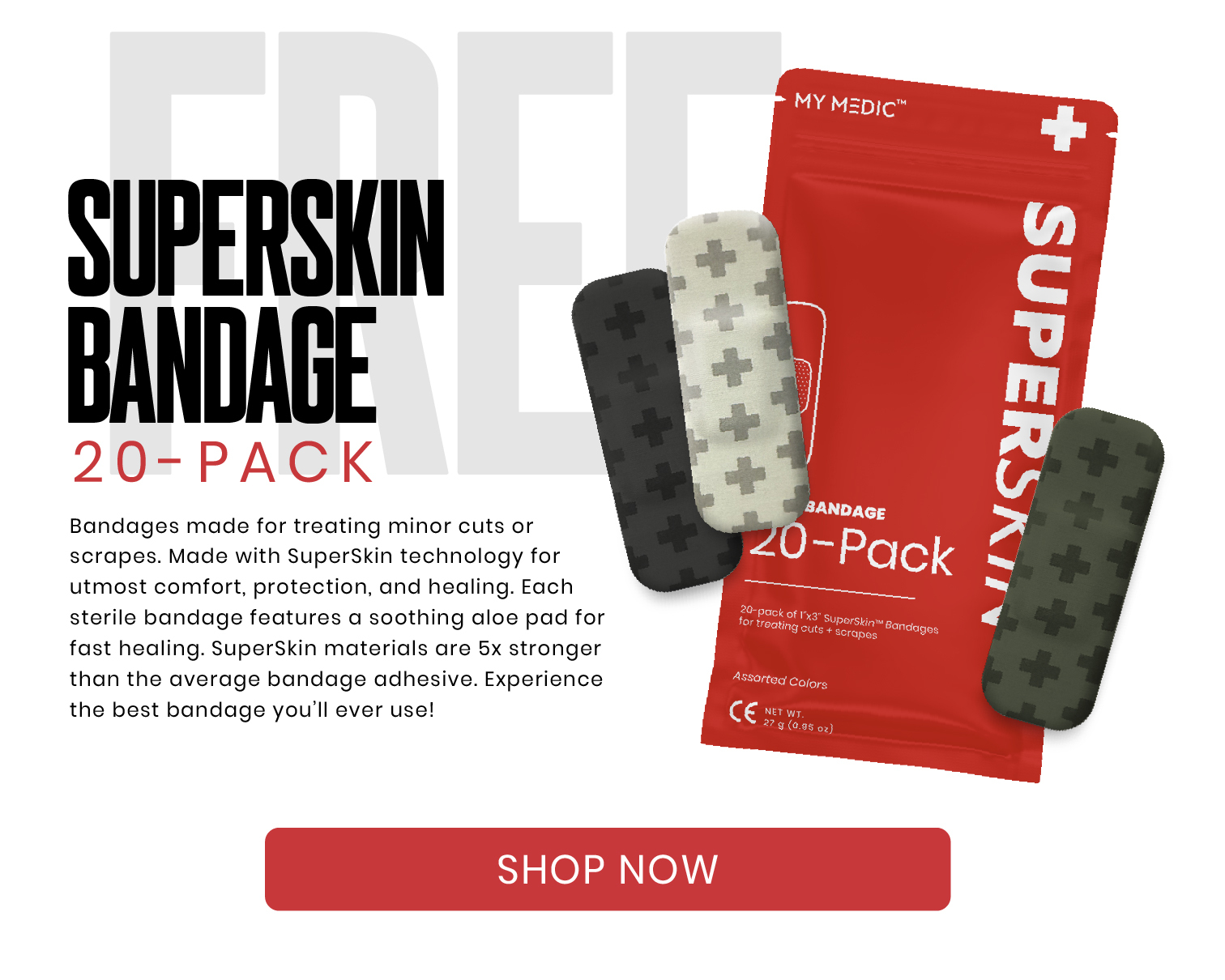 + Get FREE SuperSkin! 