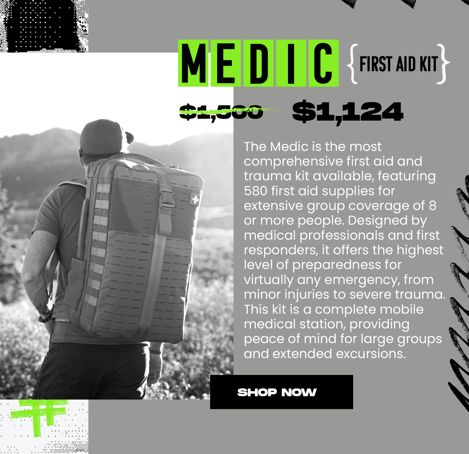 The Medic 25% OFF! 