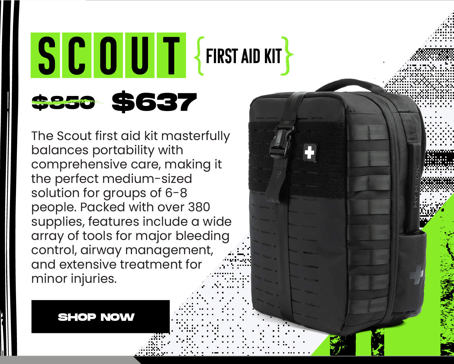 The Scout 25% OFF! 