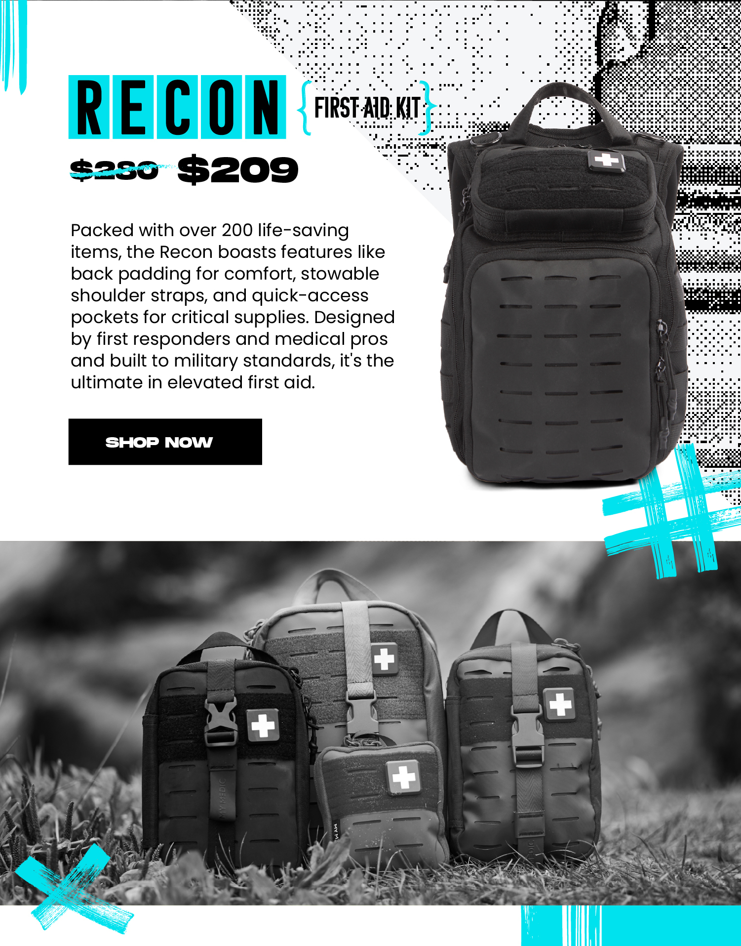 Recon First Aid Kit 25% OFF! 