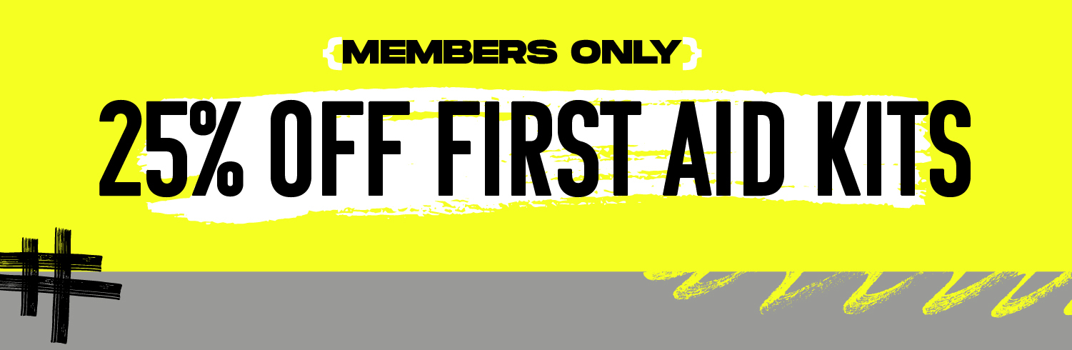 25% OFF First Aid Kits 