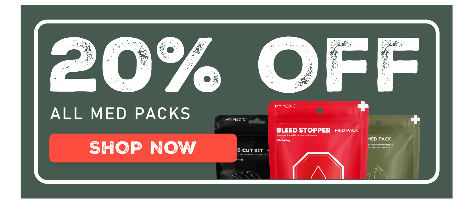 20% off all med packs