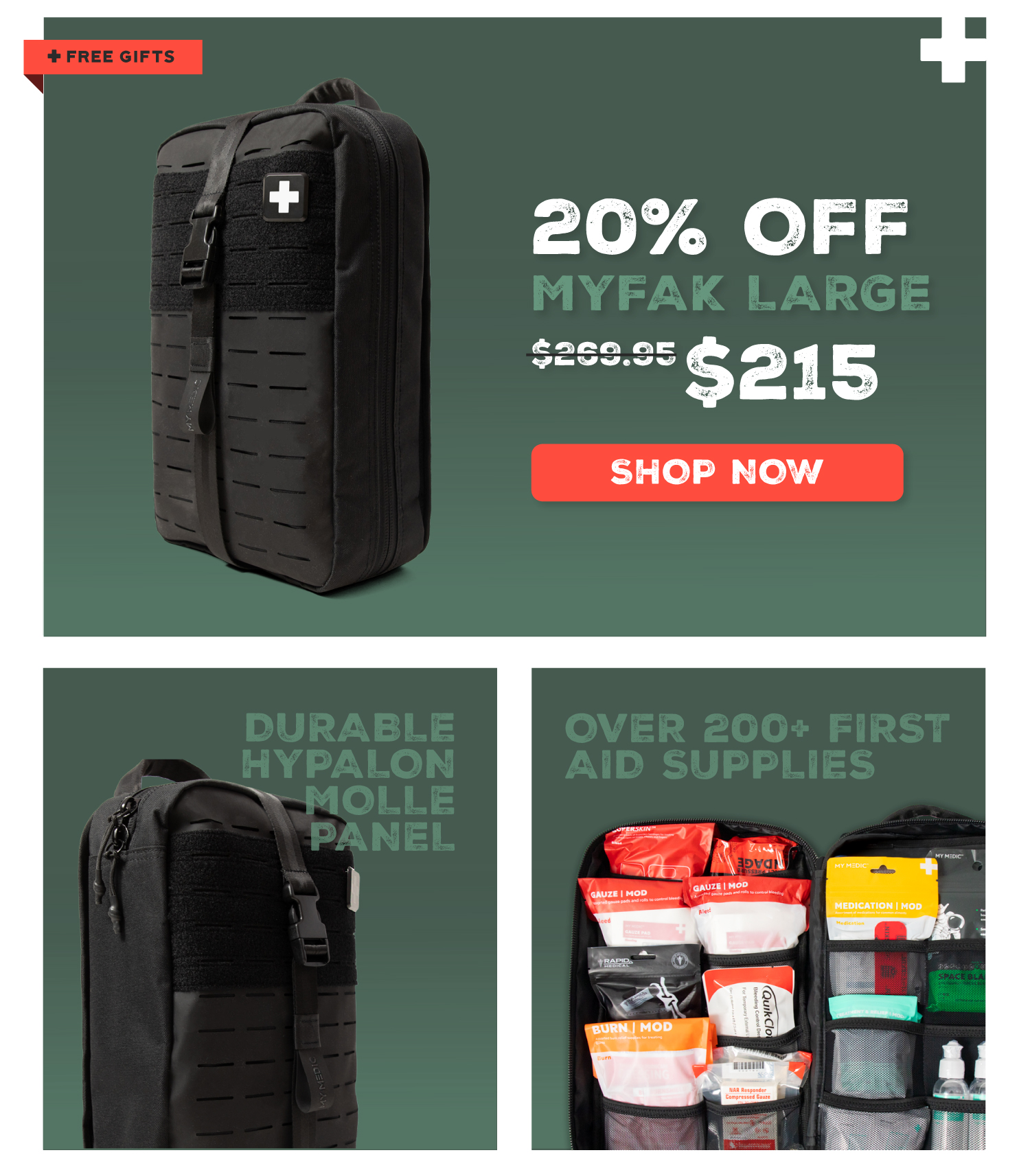 20% off the MyFAK large