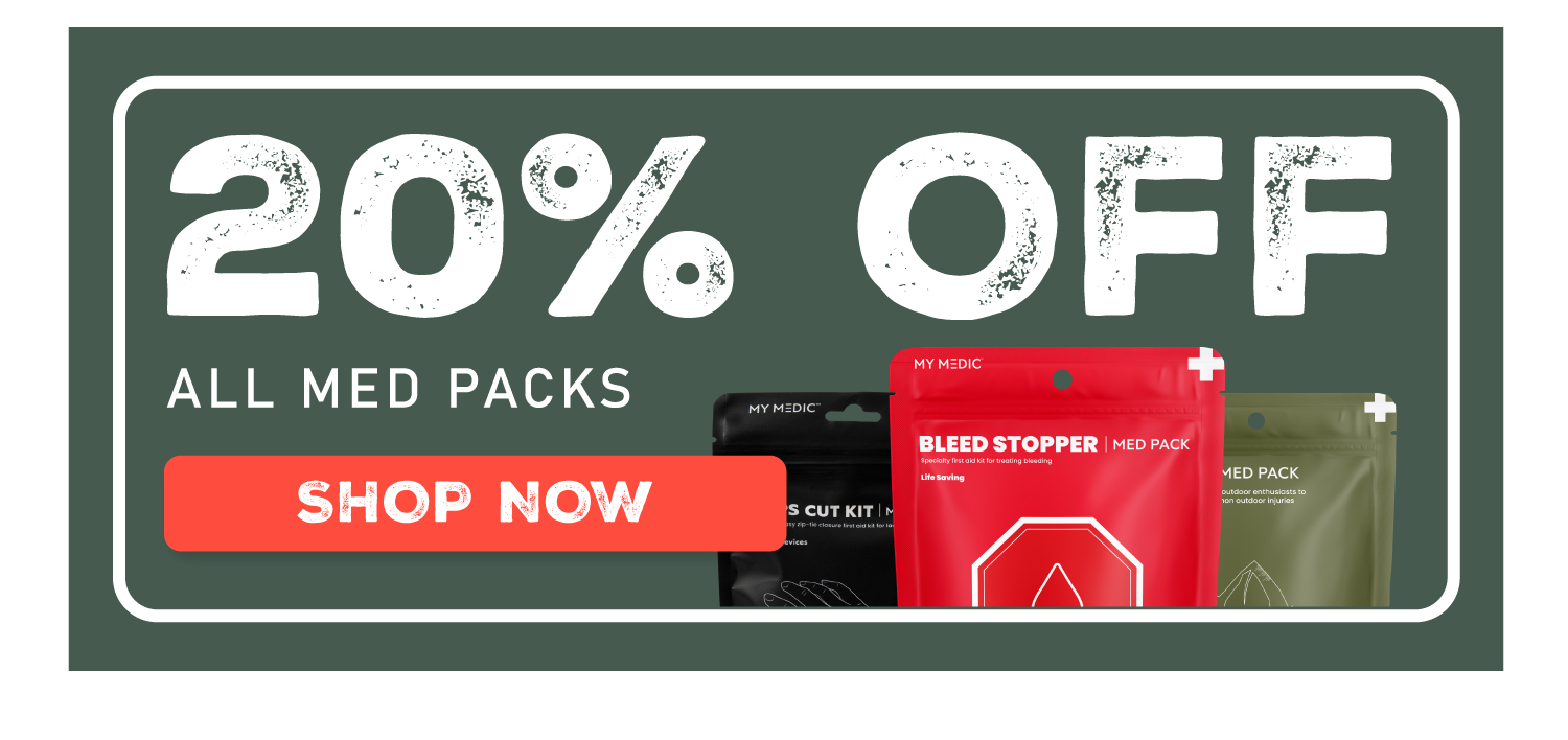 20% off all med packs