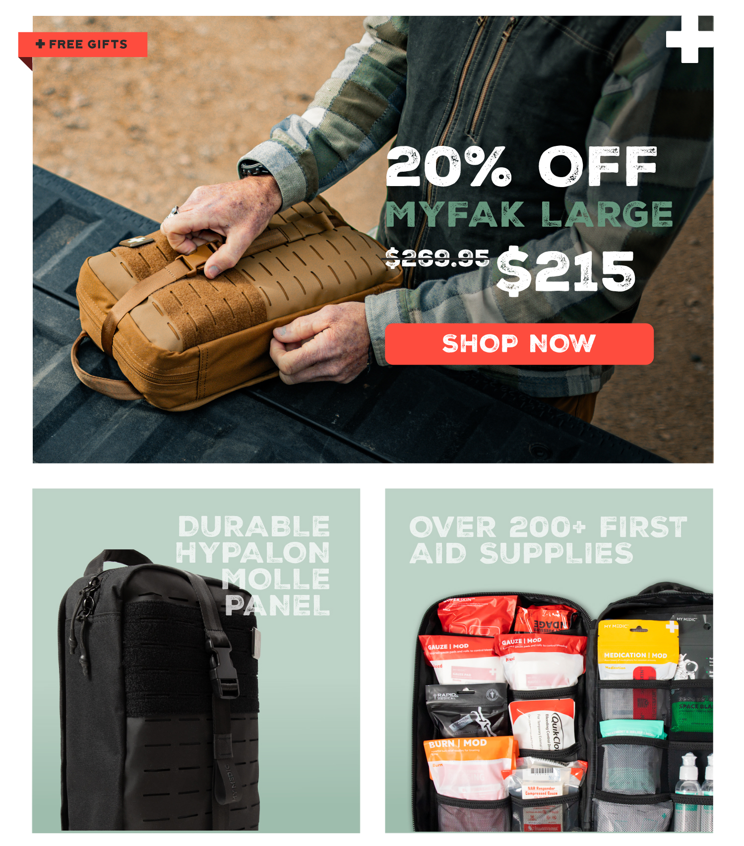 20% off the MyFAK large