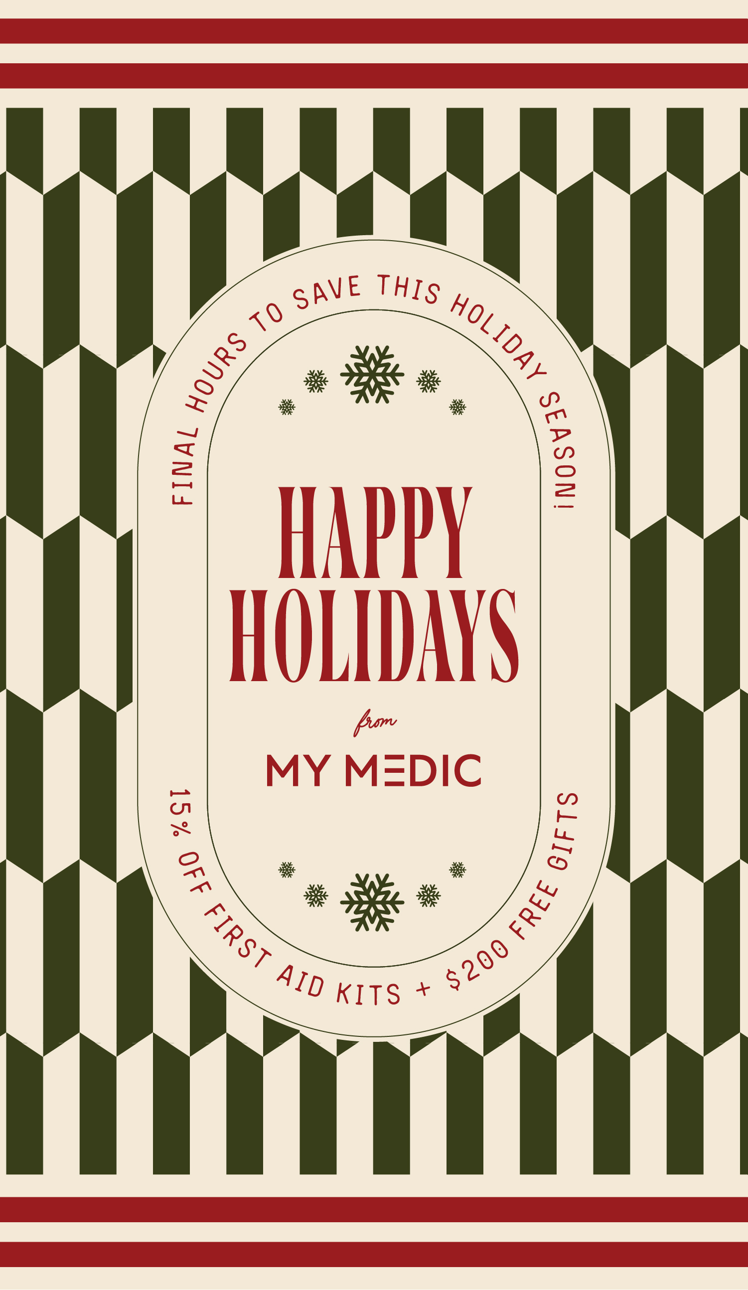 Happy Holidays - Final hours to save this holiday season