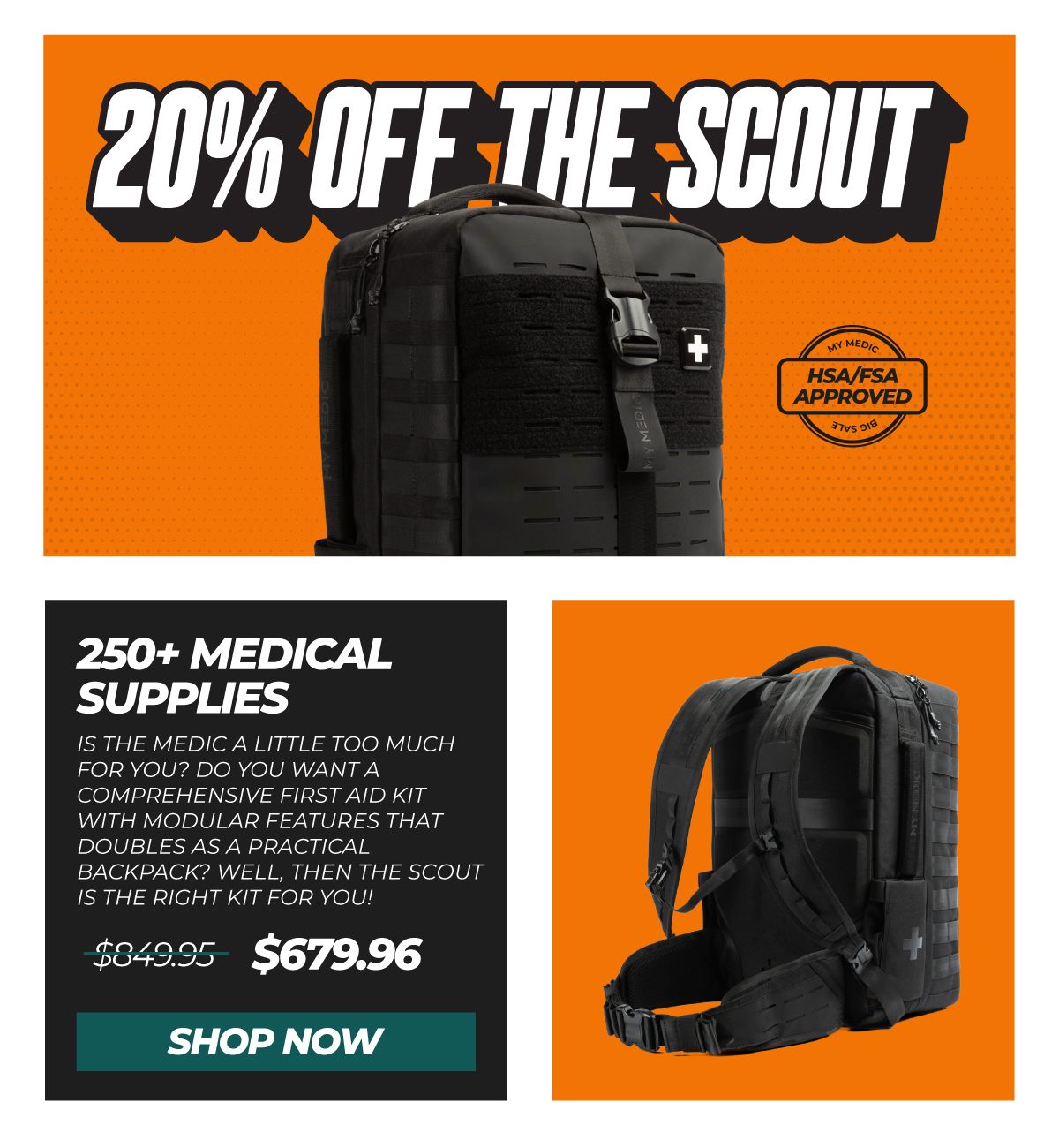 20% off the Scout