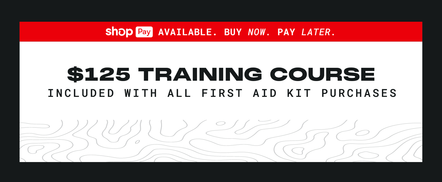 $125 training course included with every first aid kit