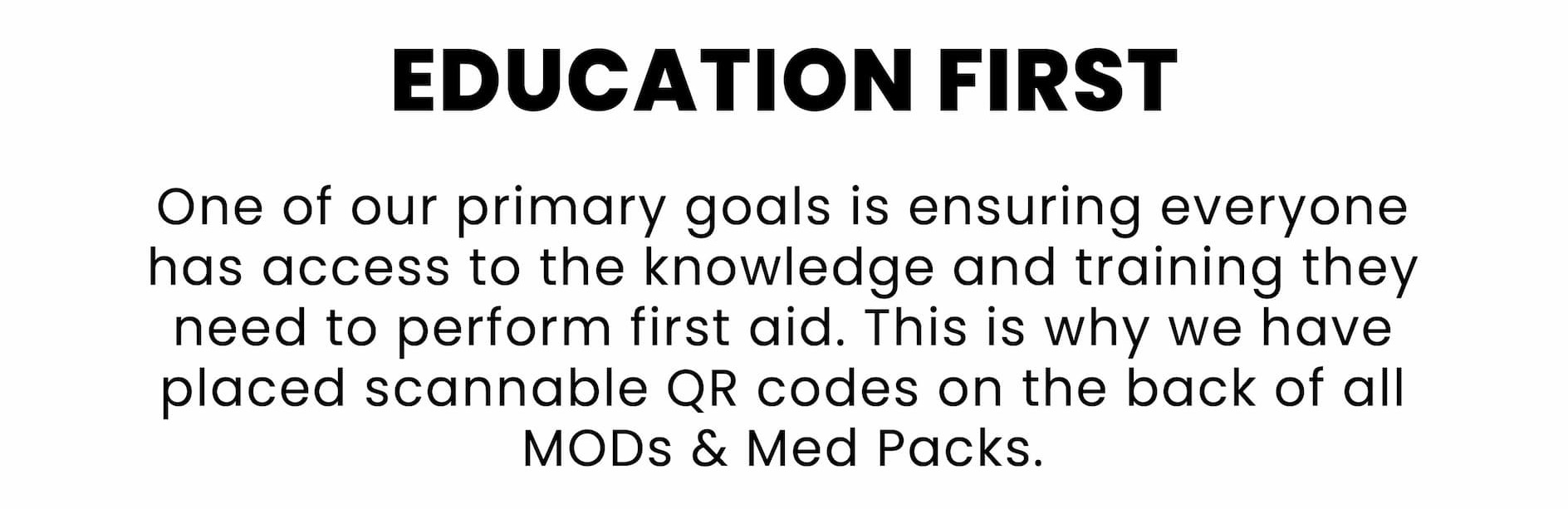 My Medic color-coded first aid system graphic explaining how supplies are organized by injury type, with icons and the headline “Let’s Talk Color: Color-Coded System.”