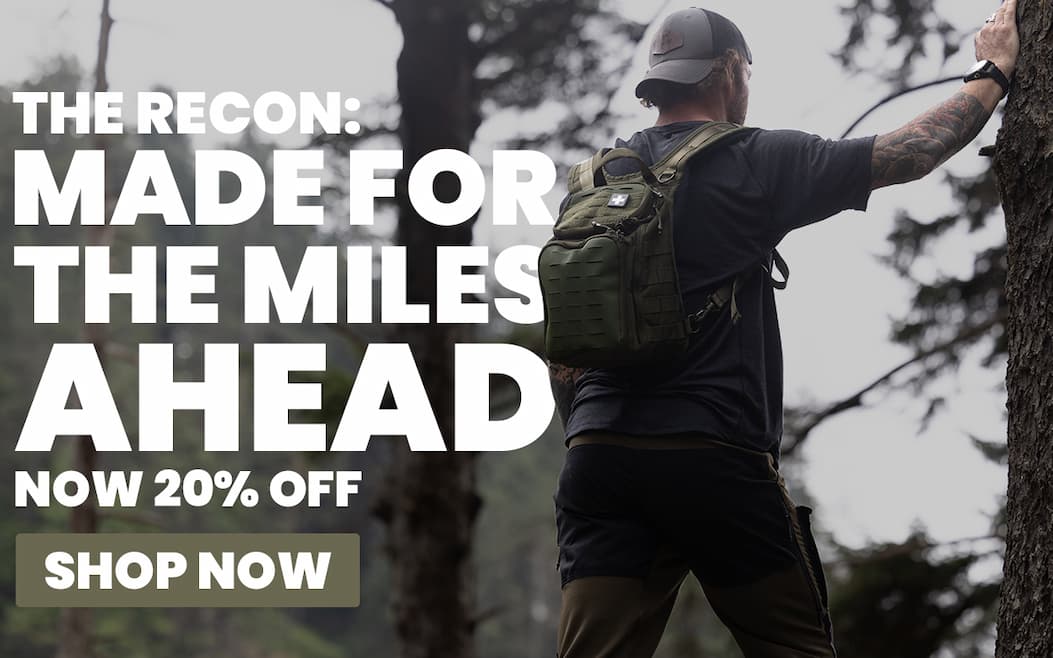 THE RECON: MADE FOR THE MILES AHEAD NOW 20% OFF SHOP NOW
