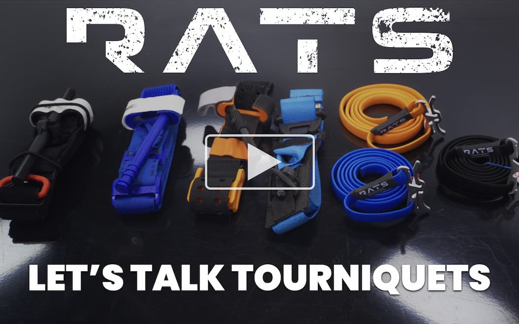 THE ORIGIN OF A GREEN BERET’S TOURNIQUET. RATS Tourniquet. PLAY VIDEO.