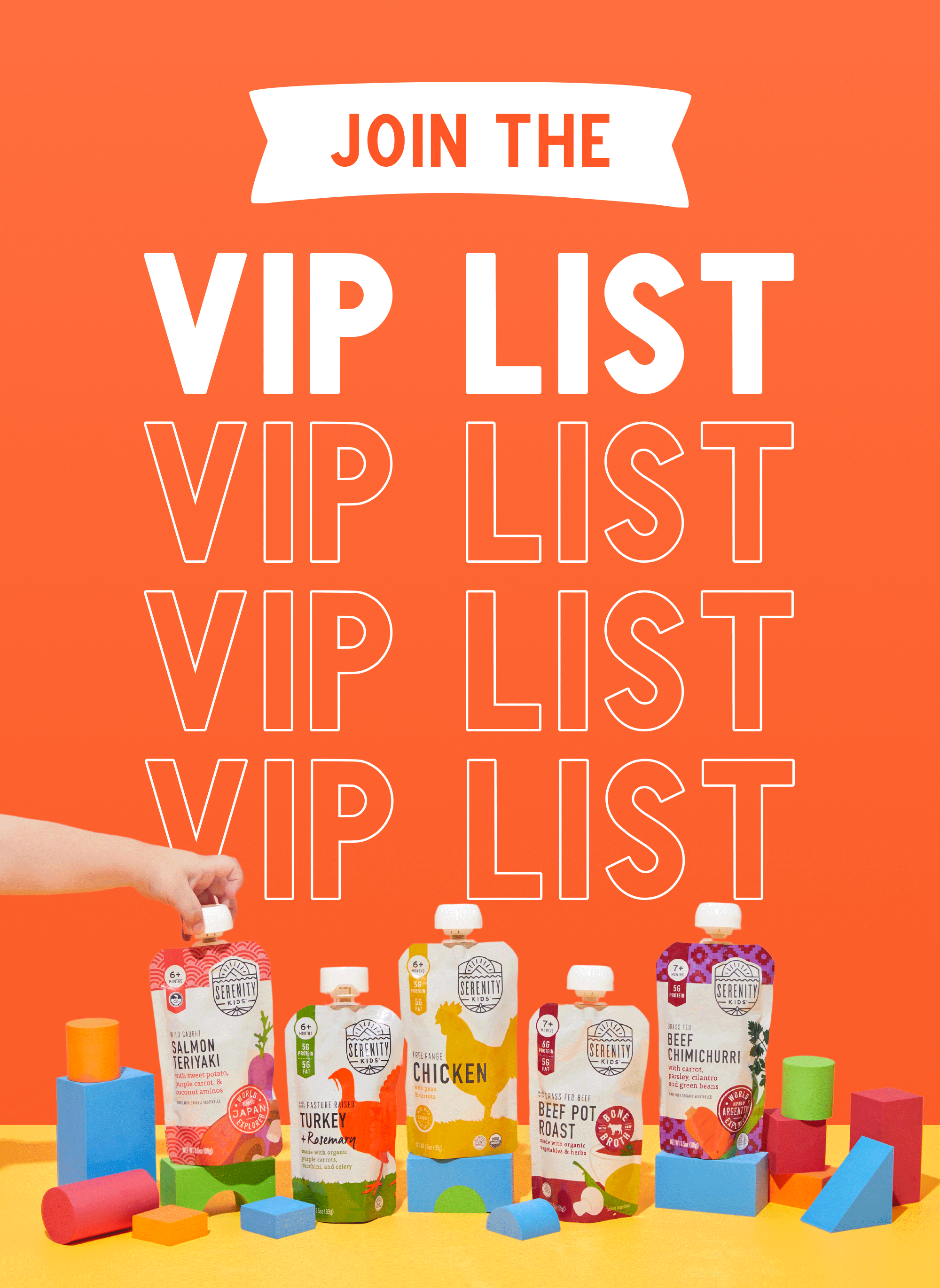 Join the VIP list to get access to our best promo of the year. 