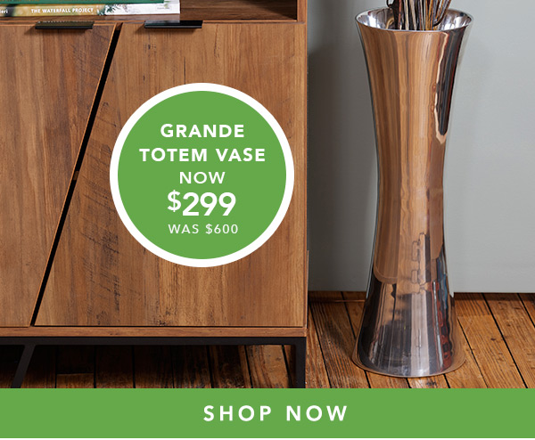Grande Totem Vase - Now $299