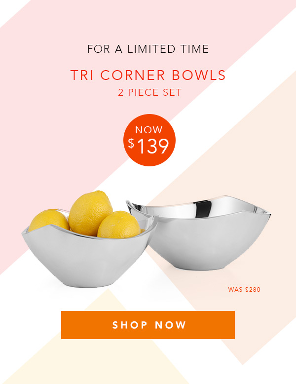 Tri Corner Bowl