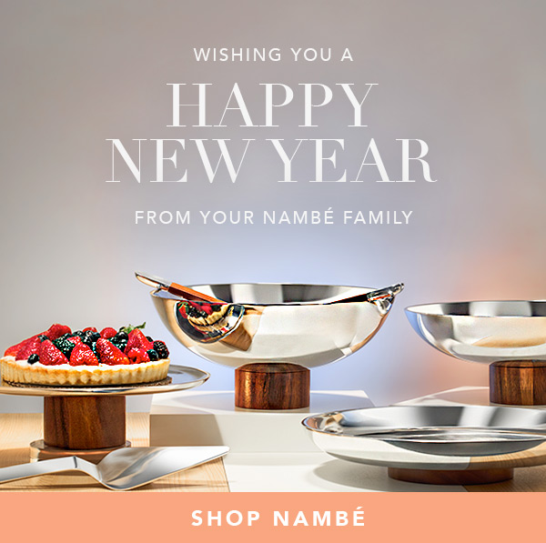 Wishing you a Happy New Year - From your Nambe Family