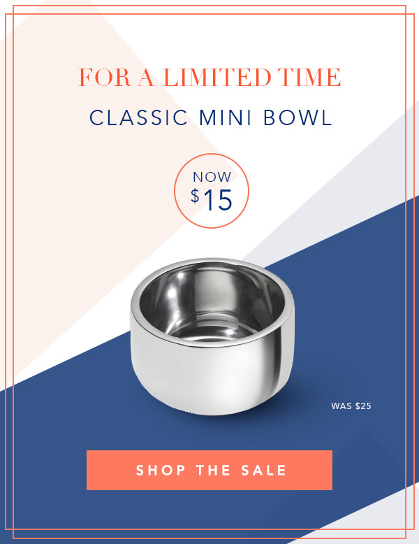 Classic Mini Bowl