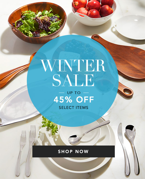The Winter Sale - up to 45% off select items