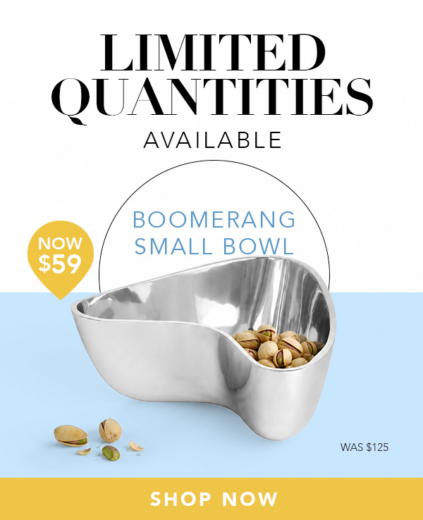 Boomerang Bowl only $59 for a limited time