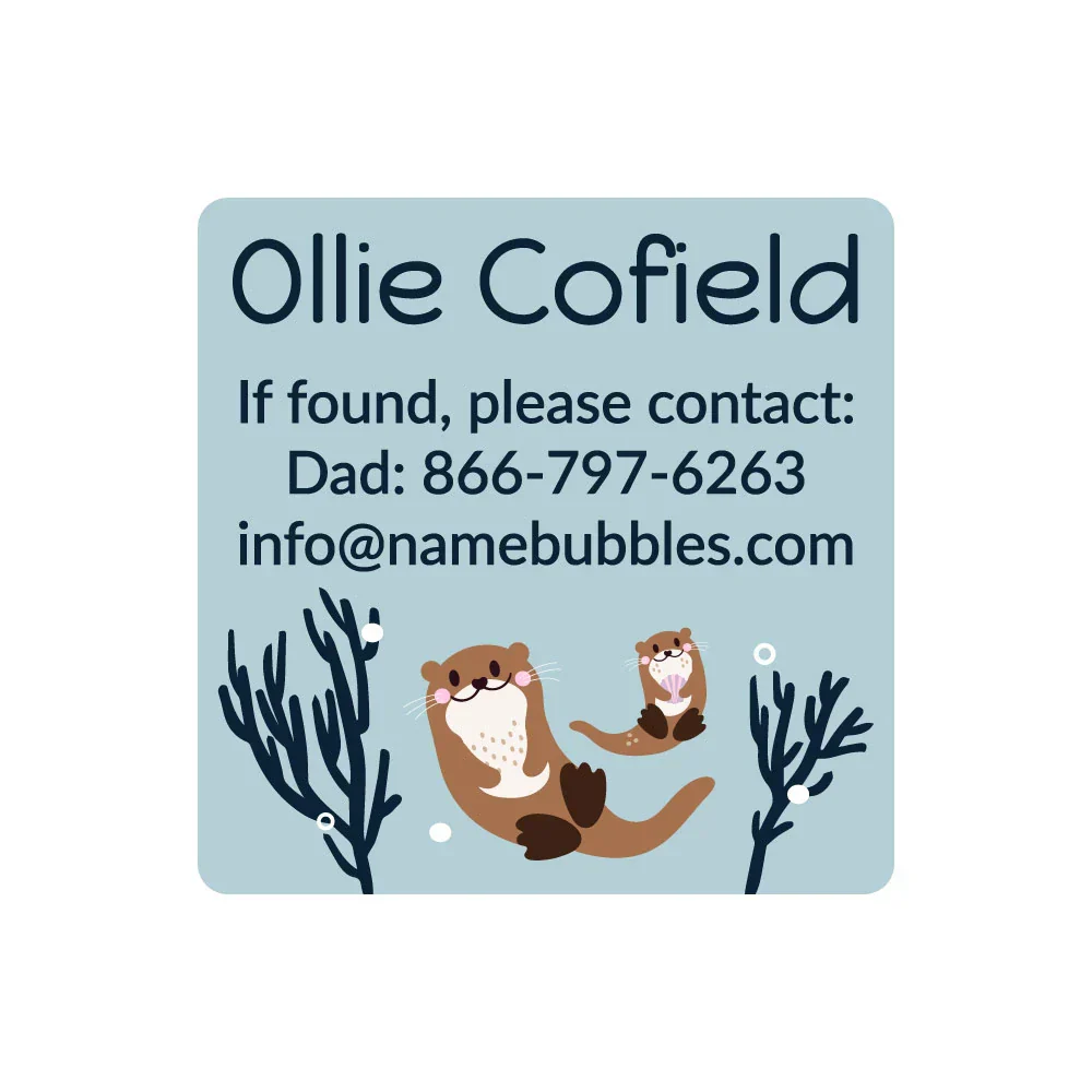 Image of Otter Contact Labels
