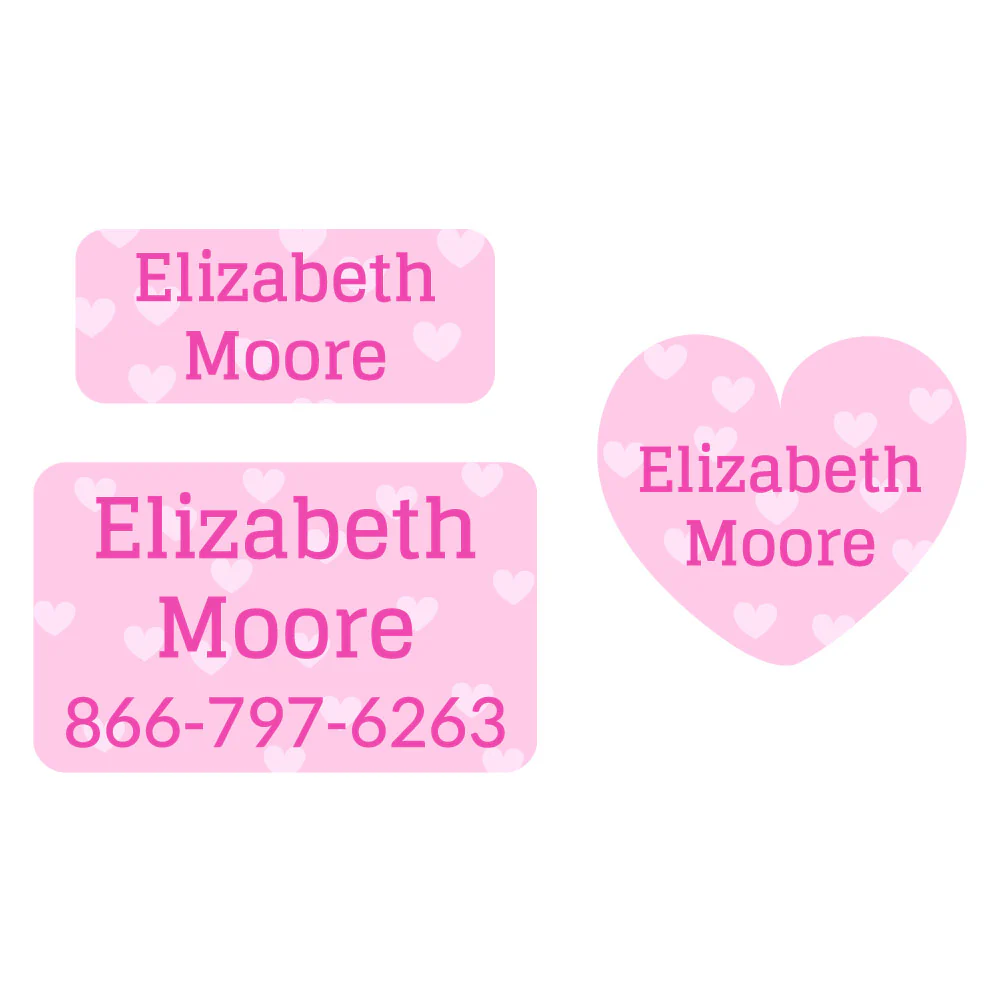 Image of Sweetheart Clothing Labels Pack