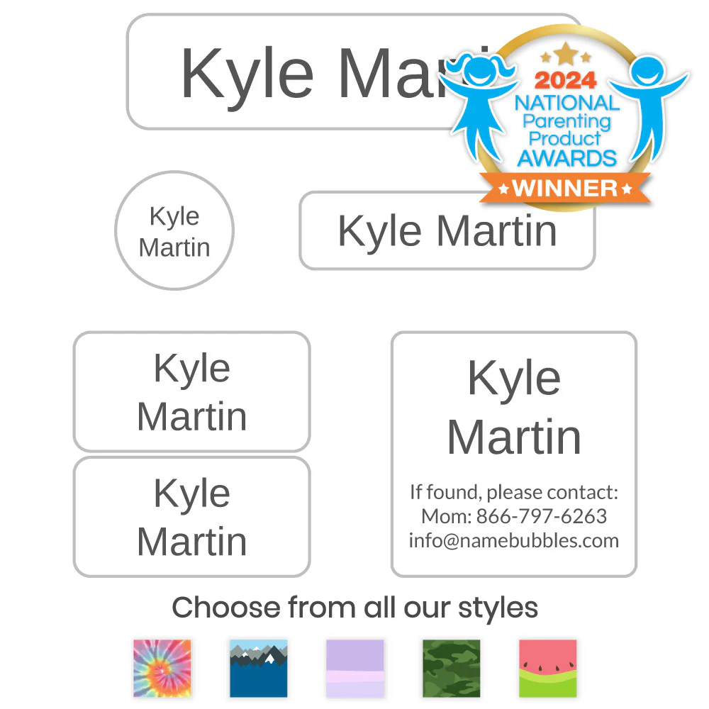 Image of Custom Camp Labels Pack
