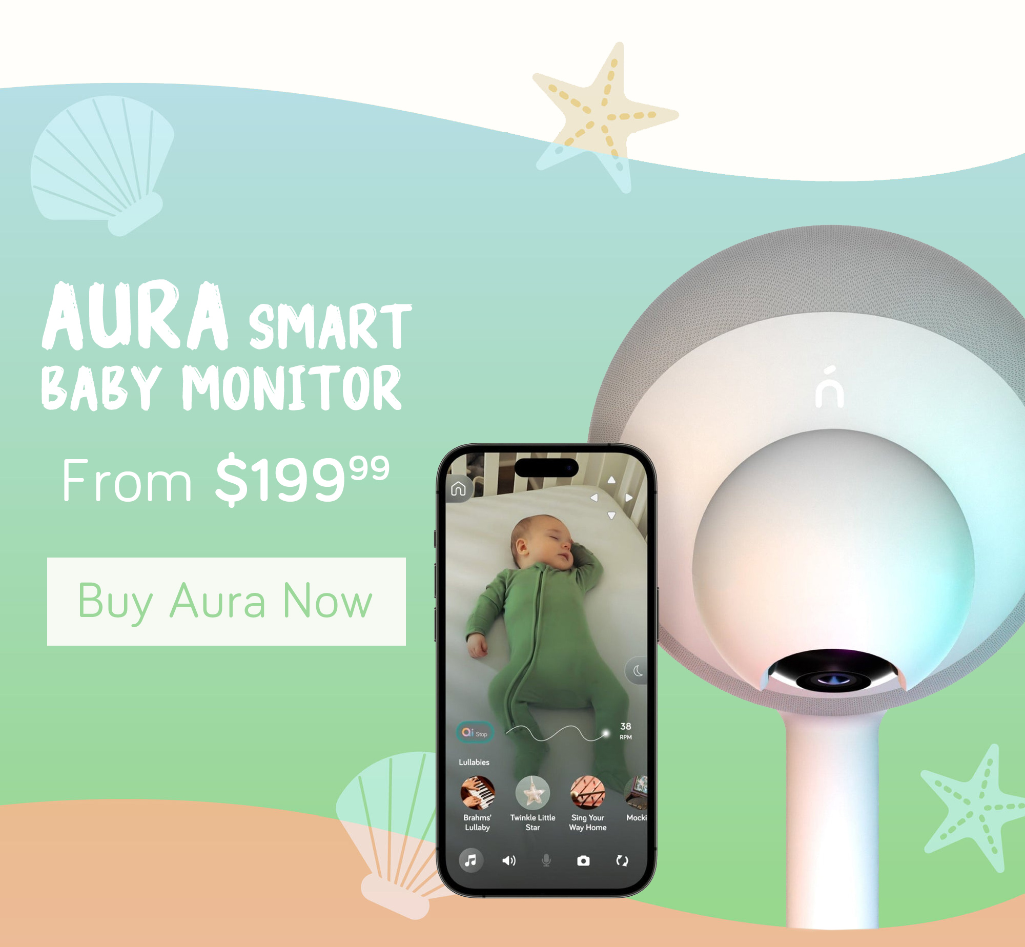 Aura monitor on sale: now from $199.99 only