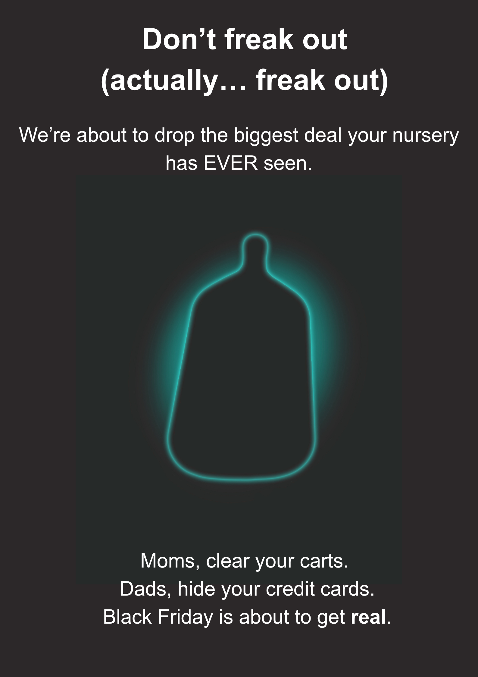 Black Friday is about to get real.