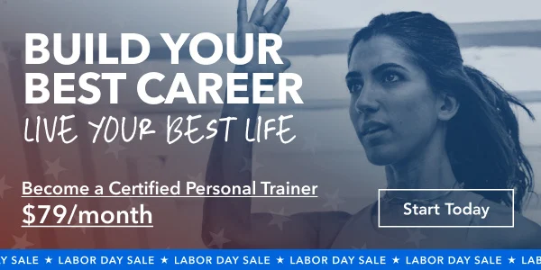 Become a certified personal trainer for $79 a month