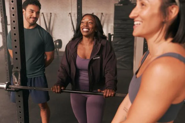 NASM_Brand Shoot 2026_Interacting at the gym_OCT2025