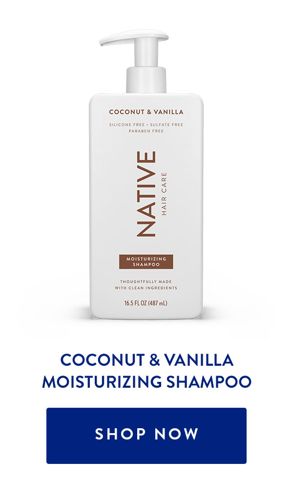 COCONUT & VANILLA MOISTURIZING SHAMPOO | SHOP NOW
