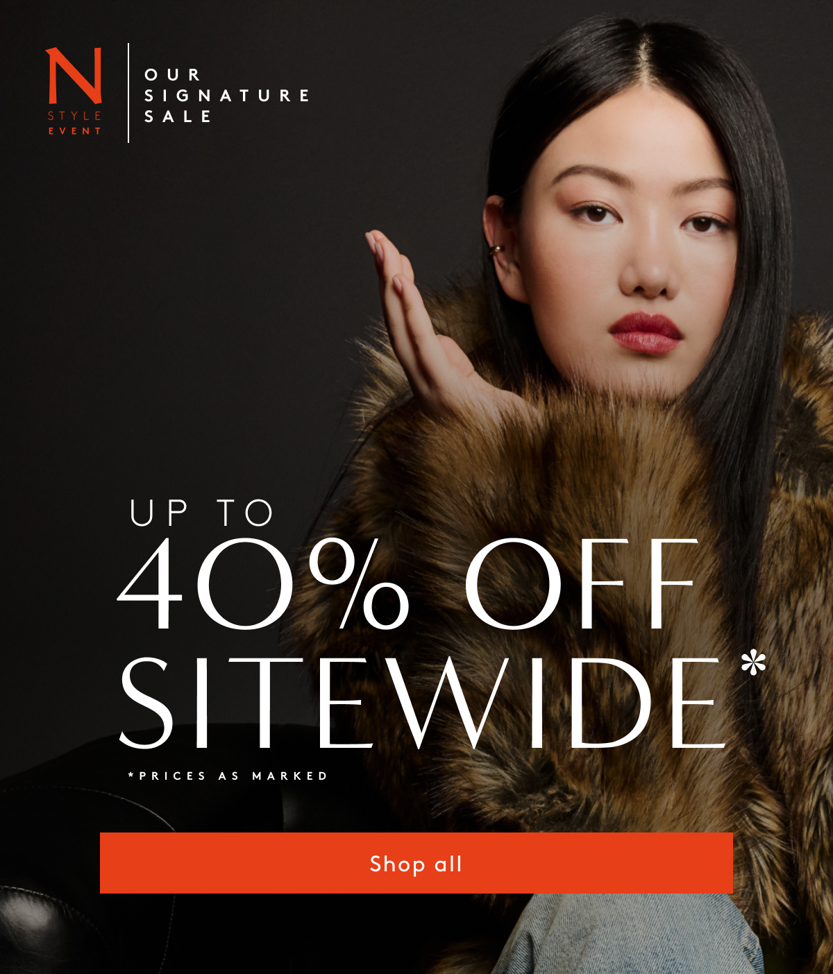 Up To 40% Off Sitewide *Prices As Marked | Shop The Sale