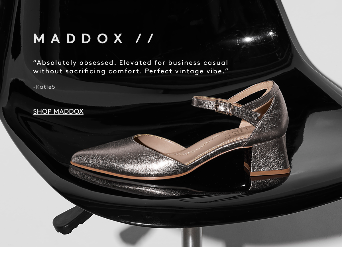 Maddox // “Absolutely Obsessed. Elevated For Business Casual Without Sacrificing Comfort. Perfect Vintage Vibe.