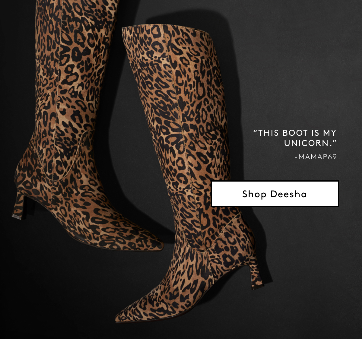 “This Boot Is My Unicorn.” - Mamap69 | Shop Deesha