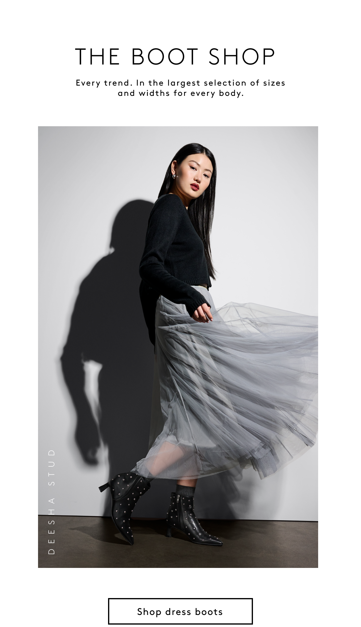 The Boot Shop | Every Trend. In The Largest Selection Of Sizes And Widths For Every Body. Shop Dress Boots